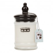 White Cotton Candle in Jar Small