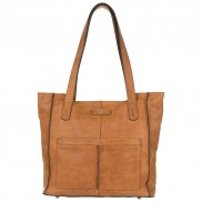 Kailee Leather Oversized Shopper Bag