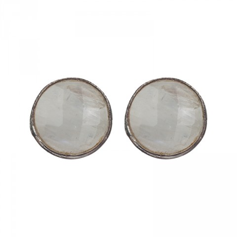 Moonstone Studded Earrings