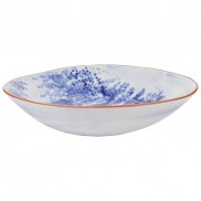 Occasional Large Blue Bowl