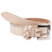Gillian Skinny Belt With Plaited Loop