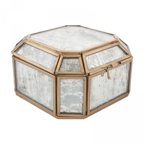 Metallic Decorative Jewellery Box