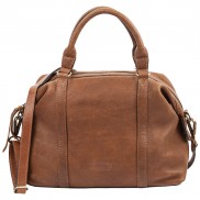 Cindy Leather Bowling Bag