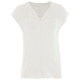 High Discount Sharon Lace V-Neck Tee