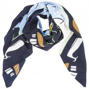 Dez Moby Dick Printed Scarf
