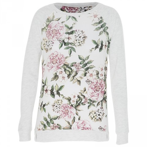 High Discount Beatrice Print Front Sweat