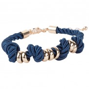 Knot and Ring Cord Bracelet