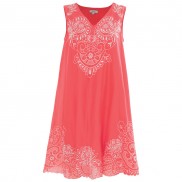 High Discount Luca Embroidered Double Layer Dress
