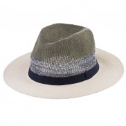 Cathey 3 Colour Knitted Fedora