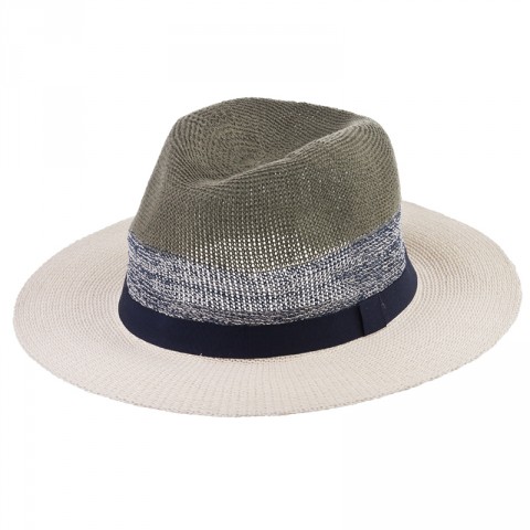 Cathey 3 Colour Knitted Fedora