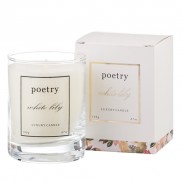 White Lily Luxury Boxed Candle
